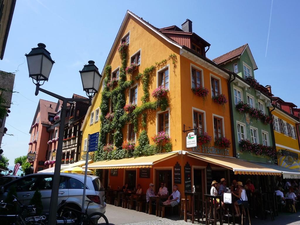 Hotel Pension Ins Fischernetz - Maentele Meersburg Exterior foto